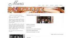 Desktop Screenshot of maris.cz