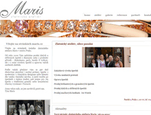 Tablet Screenshot of maris.cz